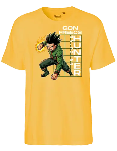 Gon Freecs - Hunter X Hunter - hxh, gon, hunter x hunter, anime gift, jjk, Pirate, gon freecs - Fairtrade T-Shirt