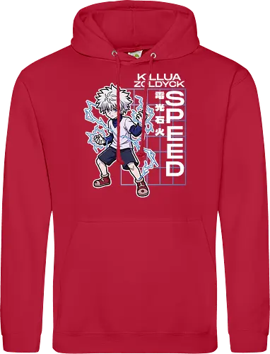 Killua Zoldyck - Hunter X Hunter - hxh, killua, killua zoldyck, hunter x hunter, anime gift, jjk, Pirate - Standard Hoodie