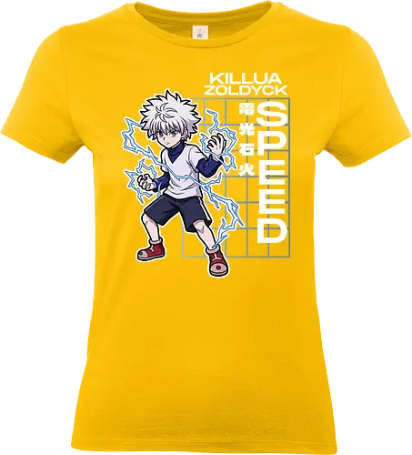 Killua Zoldyck - Hunter X Hunter - hxh, killua, killua zoldyck, hunter x hunter, anime gift, jjk, Pirate - Standard T-Shirt (Frauen)