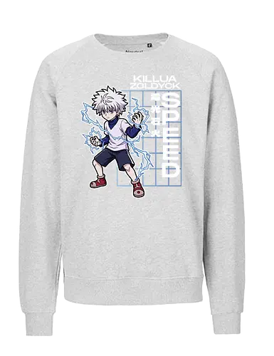 Killua Zoldyck - Hunter X Hunter - hxh, killua, killua zoldyck, hunter x hunter, anime gift, jjk, Pirate - Fairtrade Sweatshirt