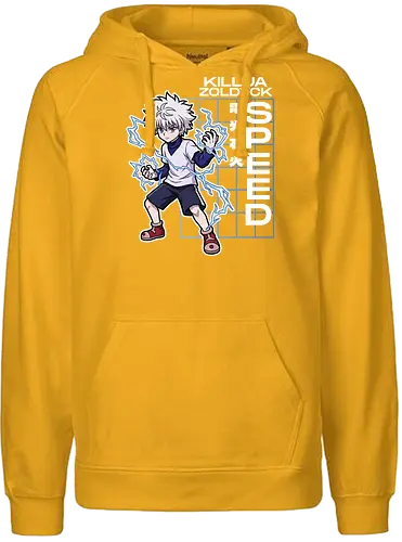 Killua Zoldyck - Hunter X Hunter - hxh, killua, killua zoldyck, hunter x hunter, anime gift, jjk, Pirate - Fairtrade Hoodie
