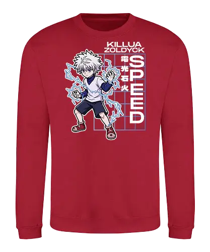 Killua Zoldyck - Hunter X Hunter - hxh, killua, killua zoldyck, hunter x hunter, anime gift, jjk, Pirate - Sweatshirt