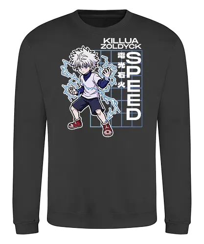 Killua Zoldyck - Hunter X Hunter - hxh, killua, killua zoldyck, hunter x hunter, anime gift, jjk, Pirate - Sweatshirt
