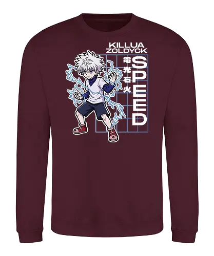 Killua Zoldyck - Hunter X Hunter - hxh, killua, killua zoldyck, hunter x hunter, anime gift, jjk, Pirate - Sweatshirt
