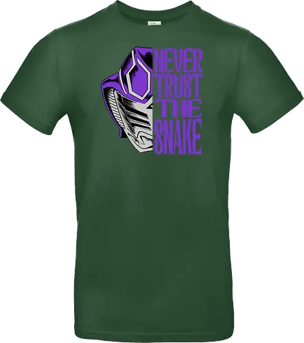 trust is dead  - snake, ouja, kamenrider, superhero, japanese, tokusatsu, purplerider, violetrider, Symbiote, cobra - Standard T-Shirt
