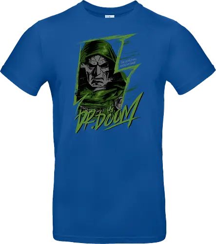 masked rebellion  - drdoom, dark monarch, green cloak, villain aesthetic, villlain, antihero, von doom, Superhero, doomsday - Standard T-Shirt