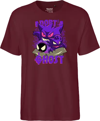 Adopt A Ghost - Ghost, Haunter, Ghastly - Fairtrade T-Shirt