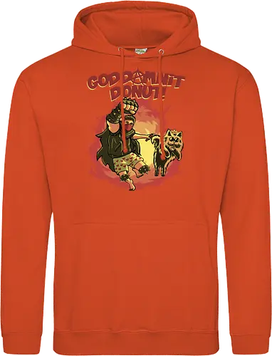 Goddamnit Donut - Carl, Princess Donut, DCC - Standard Hoodie