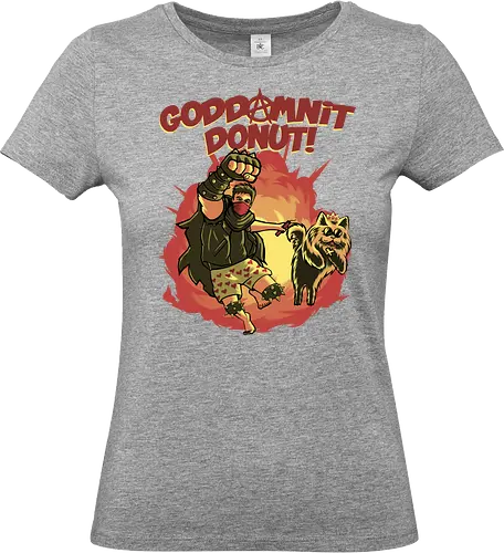 Goddamnit Donut - Carl, Princess Donut, DCC - Standard T-Shirt (Frauen)
