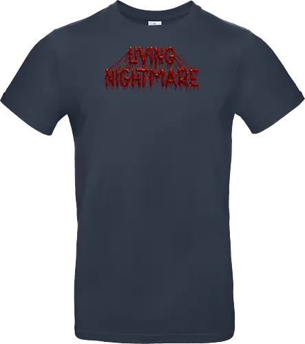 Living Nightmare - horror, blood, nightmare, creepy, gore, spooky, halloween, zombie, dark fantasy, death metal, scary, gothic, haunted, macabre, slasher - Standard T-Shirt