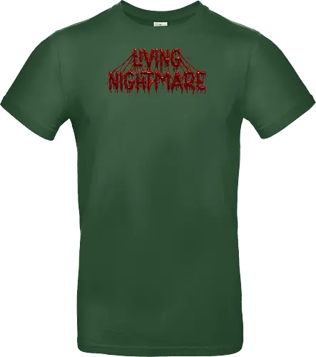 Living Nightmare - horror, blood, nightmare, creepy, gore, spooky, halloween, zombie, dark fantasy, death metal, scary, gothic, haunted, macabre, slasher - Standard T-Shirt