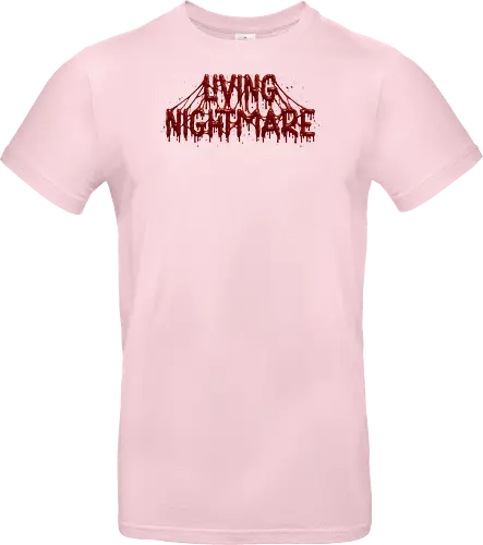 Living Nightmare - horror, blood, nightmare, creepy, gore, spooky, halloween, zombie, dark fantasy, death metal, scary, gothic, haunted, macabre, slasher - Standard T-Shirt