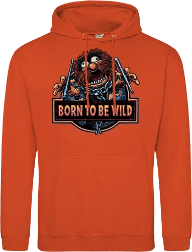 Born to be Wild - Musical, characters, comedy, puppet, TV show, wild - Standard Hoodie