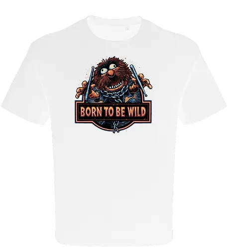 Born to be Wild - Musical, characters, comedy, puppet, TV show, wild - Oversize T-Shirt
