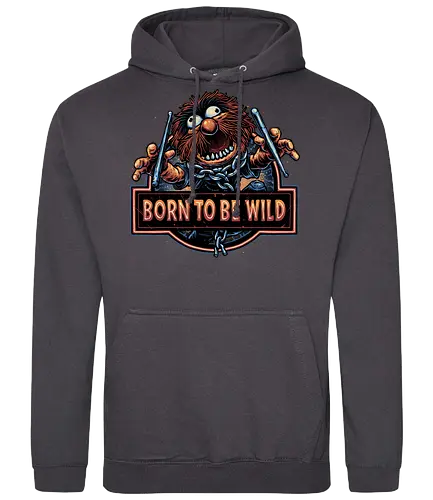 Born to be Wild - Musical, characters, comedy, puppet, TV show, wild - Standard Hoodie