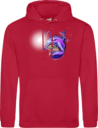 Monsta der Tiefe (Tiefseeangler) - Standard Hoodie