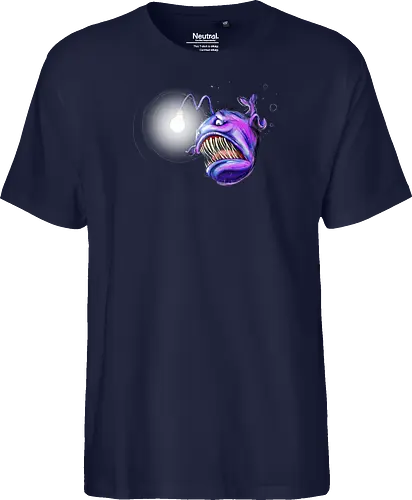 Monsta der Tiefe (Tiefseeangler) - Fairtrade T-Shirt