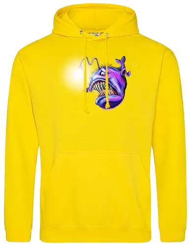 Monsta der Tiefe (Tiefseeangler) - Standard Hoodie