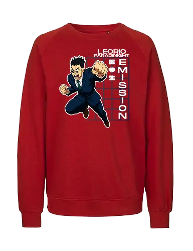 Leorio Paradinight - Hunter X Hunter - hxh, leorio, hunter x hunter, anime gift, jjk, jujutsu, anime, leorio paradinight - Fairtrade Sweatshirt