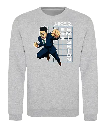 Leorio Paradinight - Hunter X Hunter - hxh, leorio, hunter x hunter, anime gift, jjk, jujutsu, anime, leorio paradinight - Sweatshirt