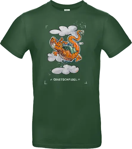 Quietschfidel. - Drache, Monsta, Monster, lustig, Cartoon - Standard T-Shirt