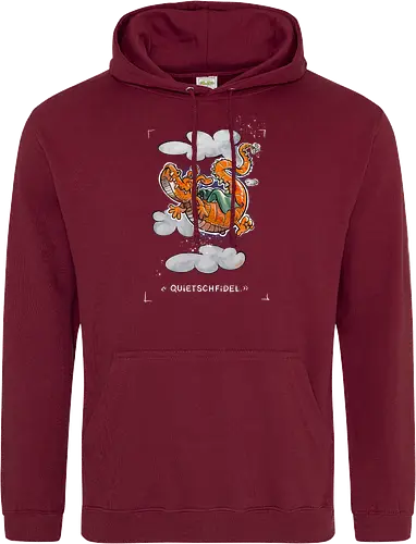 Quietschfidel. - Drache, Monsta, Monster, lustig, Cartoon - Standard Hoodie