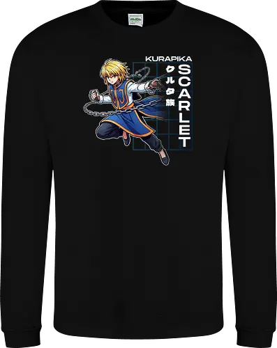 Kurapika - Hunter X Hunter - hxh, kurapika, hunter x hunter, anime gift, jjk, Pirate - Sweatshirt