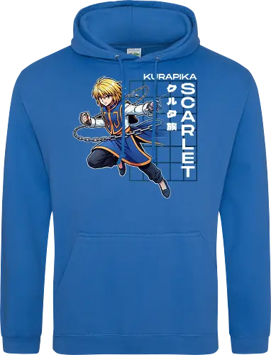 Kurapika - Hunter X Hunter - hxh, kurapika, hunter x hunter, anime gift, jjk, Pirate - Standard Hoodie