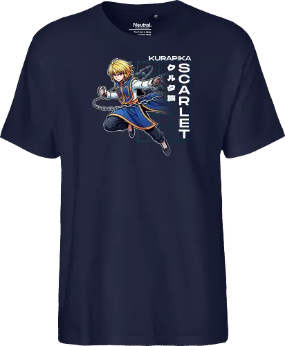Kurapika - Hunter X Hunter - hxh, kurapika, hunter x hunter, anime gift, jjk, Pirate - Fairtrade T-Shirt
