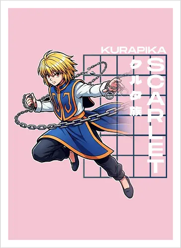 Kurapika - Hunter X Hunter - hxh, kurapika, hunter x hunter, anime gift, jjk, Pirate - Kunstdruck