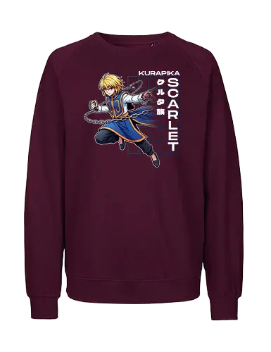 Kurapika - Hunter X Hunter - hxh, kurapika, hunter x hunter, anime gift, jjk, Pirate - Fairtrade Sweatshirt
