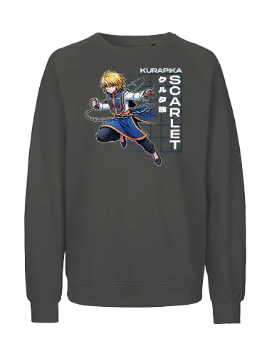Kurapika - Hunter X Hunter - hxh, kurapika, hunter x hunter, anime gift, jjk, Pirate - Fairtrade Sweatshirt