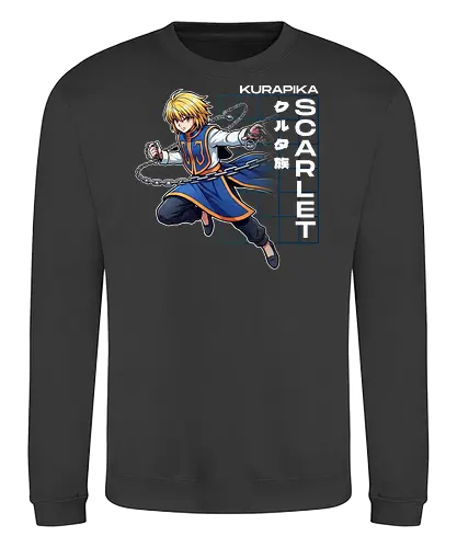 Kurapika - Hunter X Hunter - hxh, kurapika, hunter x hunter, anime gift, jjk, Pirate - Sweatshirt
