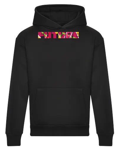 Rewind The Future - 80s, 80s movies, 90s, abstract, colorful, geometric, negative space art, nostalgia, pattern, retro, retro future, retro movies, time travel, vintage - Heavyweight Hoodie