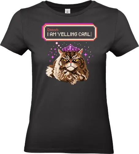 Donut I AM YELLING CARL - Donut, I AM YELLING CARL, dungeon crawler carl - Standard T-Shirt (Frauen)
