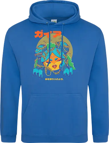 MOTHER NATURE - nature, earth, planet, green, gaia, mother nature, plants - Standard Hoodie