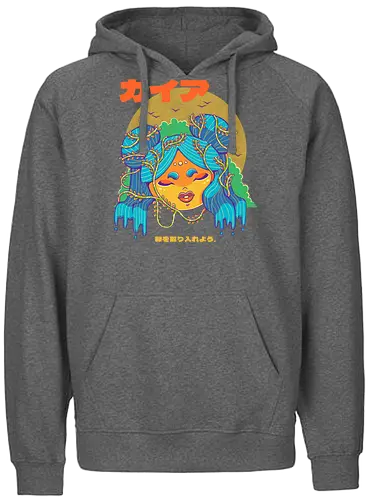 MOTHER NATURE - nature, earth, planet, green, gaia, mother nature, plants - Fairtrade Hoodie