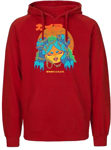 MOTHER NATURE - nature, earth, planet, green, gaia, mother nature, plants - Fairtrade Hoodie