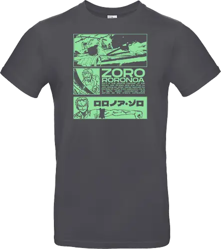 Zoro Roronoa - Straw Hat Pirates Swordman - one, piece, zoro, roronoa, anime, anime gift, jjk, pirate - Standard T-Shirt