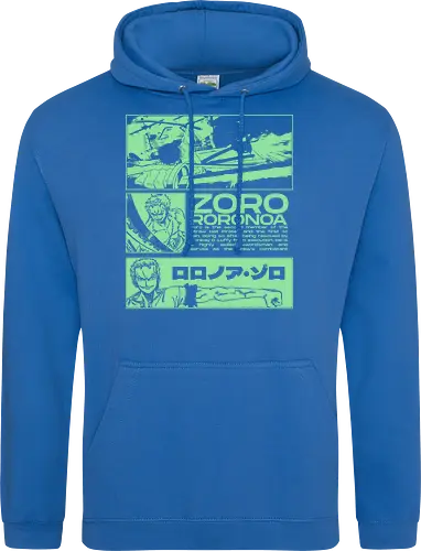 Zoro Roronoa - Straw Hat Pirates Swordman - one, piece, zoro, roronoa, anime, anime gift, jjk, pirate - Standard Hoodie