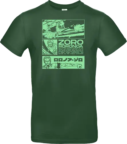 Zoro Roronoa - Straw Hat Pirates Swordman - one, piece, zoro, roronoa, anime, anime gift, jjk, pirate - Standard T-Shirt