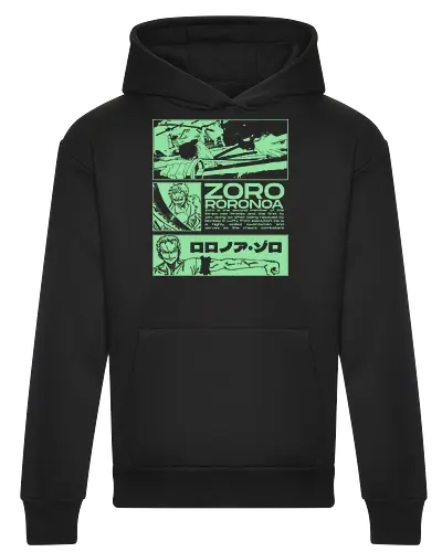 Zoro Roronoa - Straw Hat Pirates Swordman - one, piece, zoro, roronoa, anime, anime gift, jjk, pirate - Heavyweight Hoodie