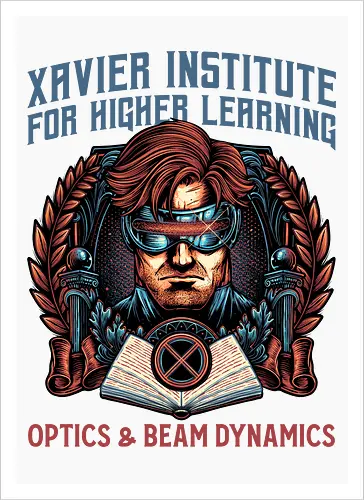 Optics and Beam Dynamics - Comics, comic book, movie, superhero, mutant, character, action, sci-fi - Kunstdruck