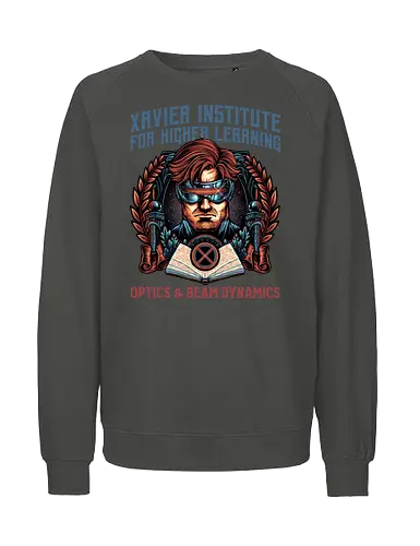 Optics and Beam Dynamics - Comics, comic book, movie, superhero, mutant, character, action, sci-fi - Fairtrade Sweatshirt