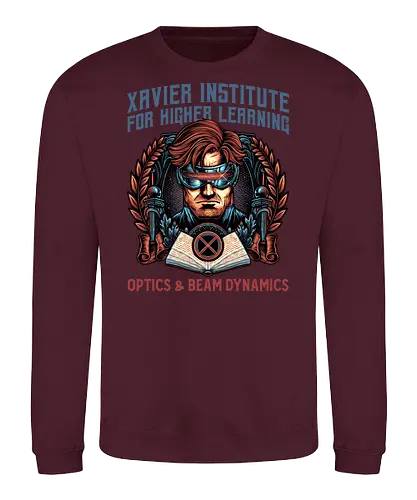 Optics and Beam Dynamics - Comics, comic book, movie, superhero, mutant, character, action, sci-fi - Sweatshirt