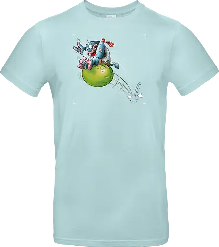 Hüpfball. - Monster, Monsta, Hüpfball - Standard T-Shirt