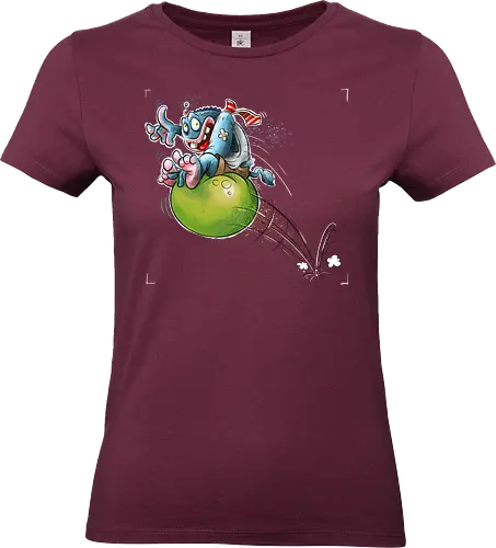 Hüpfball. - Monster, Monsta, Hüpfball - Standard T-Shirt (Frauen)