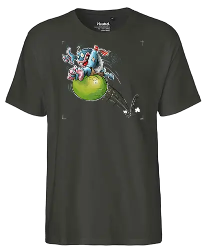 Hüpfball. - Monster, Monsta, Hüpfball - Fairtrade T-Shirt