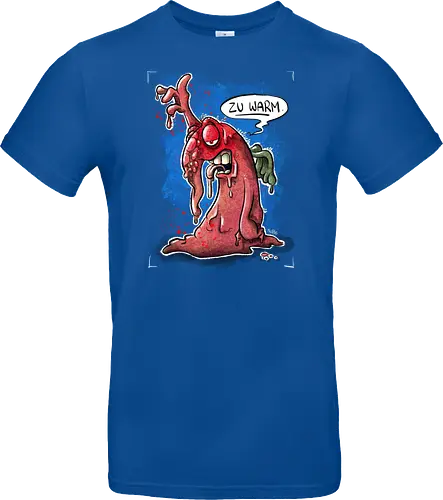 Zu warm. - Monsta, Monster, Hitze, Sommer, warm - Standard T-Shirt