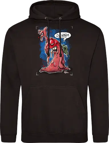 Zu warm. - Monsta, Monster, Hitze, Sommer, warm - Standard Hoodie